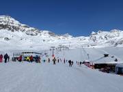 Pistes faciles près de Plan Maison à Breuil-Cervinia