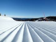 Préparation parfaite des pistes à Nesfjellet