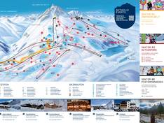 Plan des pistes Galtür – Silvapark