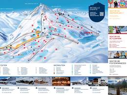 Plan des pistes Galtür – Silvapark