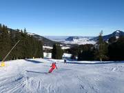 Descente Märchenwiese - la plus longue piste du domaine skiable