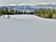 Partie intermédiaire de la piste Familienabfahrt