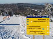 Panneau d'information sur l'Ettelsberg