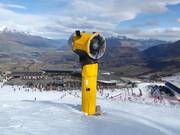 Canon à neige performant dans le domaine skiable de Coronet Peak
