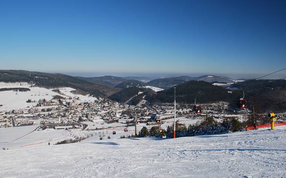 Waldeck-Frankenberg: Taille des domaines skiables – Taille Willingen – Ettelsberg