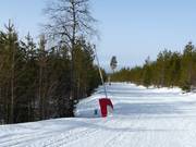 Lance à neige dans le domaine skiable Idre Himmelfjäll