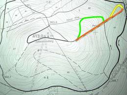 Plan des pistes Schwarzenberg – Elstra