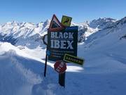 Black Ibex – la piste la plus raide d’Autriche avec une pente de 87,85 %