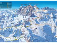 Plan des pistes Dachsteingletscher (Glacier du Dachstein)