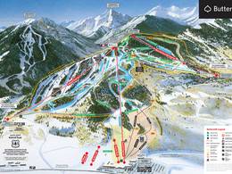 Plan des pistes Buttermilk Mountain