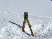 Départ de l’itinéraire de ski
