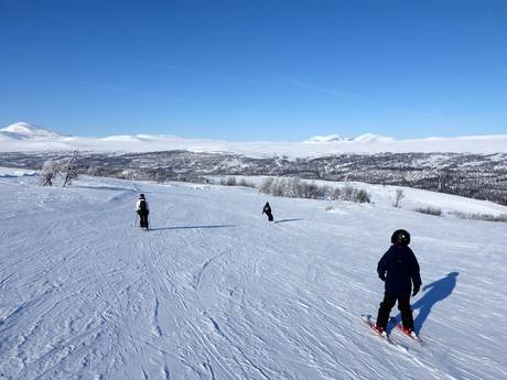 Domaines skiables pour les débutants en Suède du Nord – Débutants Ramundberget