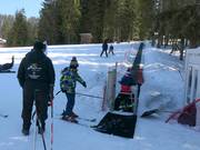 Court tapis roulant au centre de ski Malina