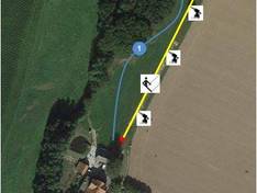 Plan des pistes Borgloh – Hilter-Uphöfen