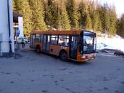 Ski-bus à Val Gardena