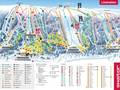 Plan des pistes Lindvallen/Högfjället (Sälen)