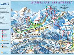 Plan des pistes Hirmentaz/Les Habères – Bellevaux/Habère-Poche