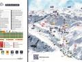 Plan des pistes Dizin