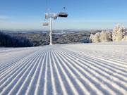 Très bonne préparation des pistes à Mitterdorf
