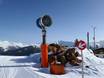 Fiabilité de l'enneigement SKI plus CITY Pass Stubai Innsbruck – Fiabilité de l'enneigement Bergeralm – Steinach am Brenner