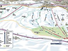 Plan des pistes Dollar Mountain – Sun Valley