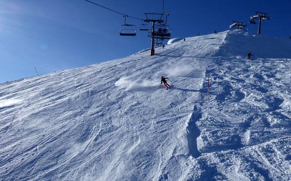 Domaines skiables pour skieurs confirmés et freeriders Traunstein – Skieurs confirmés, freeriders Steinplatte-Winklmoosalm – Waidring/Reit im Winkl