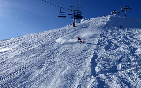 Domaines skiables pour skieurs confirmés et freeriders Traunstein – Skieurs confirmés, freeriders Steinplatte Winklmoosalm – Waidring/Reit im Winkl