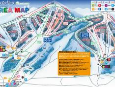 Plan des pistes Pine Beak (Sugadaira Kogen)