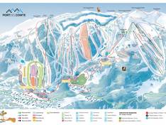 Plan des pistes Port del Comte