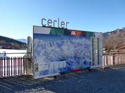 Informations actuelles à la station de départ à Cerler