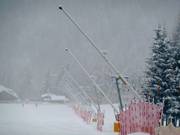 Canons à neige à San Vito di Cadore