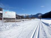 Des pistes de ski de fond parfaitement préparées à Sillian