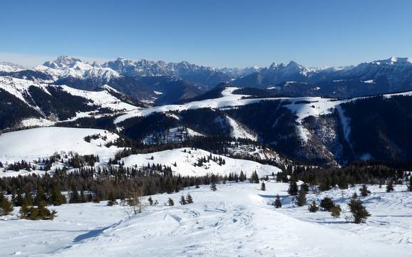 Valsugana: Domaines skiables respectueux de l'environnement – Respect de l'environnement Lagorai/Passo Brocon – Castello Tesino
