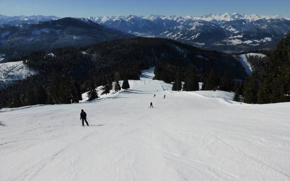 Diversité des pistes Massif du Tennen – Diversité des pistes Werfenweng