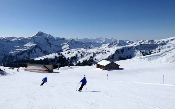 Le plus haut domaine skiable dans le massif du Bregenzerwald – domaine skiable Damüls Mellau