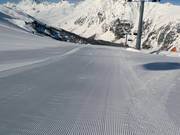 Piste fraîchement préparée à Ischgl