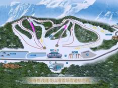 Plan des pistes Changchun Lianhuashan