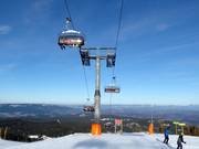 Ogorjelica I - 6 places | Télésiège rapide (débrayable) avec capots de protection