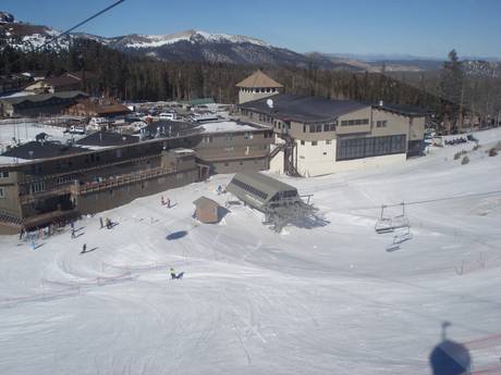 Sierra Nevada (USA): Accès aux domaines skiables et parkings – Accès, parking Mammoth Mountain