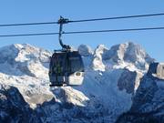 Panorama Jet Zwieselalm avec le Hoher Dachstein