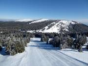 Vue sur le domaine skiable de Kopaonik