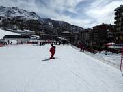 Tapis roulant dans la station de Breuil-Cervinia