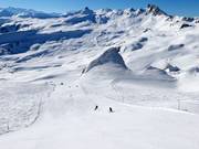 Préparation parfaite des pistes au Flumserberg
