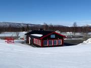 Salle chauffée dans le domaine skiable Hemavan