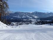 Piste facile au téléski Schneemandllift