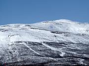Pentes freeride à Abisko