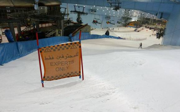 Domaines skiables pour skieurs confirmés et freeriders Asie occidentale – Skieurs confirmés, freeriders Ski Dubai – Mall of the Emirates