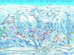 Plan des pistes Eischoll