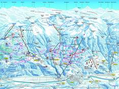 Plan des pistes Eischoll