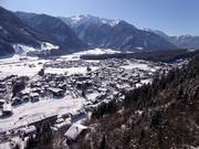 Vue sur les hébergements à Neukirchen
